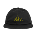 GIRL PAC-OG-MAN 6 PANEL HAT BLACK