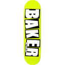 BAKER ANDREW REYNOLDS BRAND NAME NEON YELLOW B2 DECK 8.38