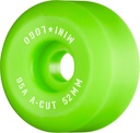 MINI LOGO HYBRID A CUT GREEN 52MM 95A (Set of 4)