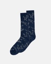 THRASHER GONZ LOGO SOCKS NAVY/GREY