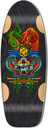 BULL DOG DRAGON BLACK STAIN SHAPED DECK 11.87 X 33.00