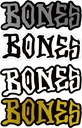 BONES WHEELS 3" STICKER