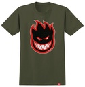 SPITFIRE BIGHEAD FILL MILITARY GREEN/RED SS M