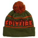 SPITFIRE DEMONSEED POM BEANIE OLIVE