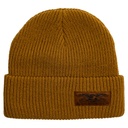 ANTI-HERO STOCK EAGLE LABEL CUFF BEANIE LIGHT BROWN