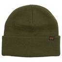 KROOKED EYES CLIP CUFF BEANIE OLIVE/ORANGE