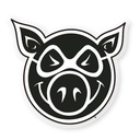 PIG HEAD STICKER