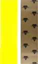 BLACK DIAMOND LONGBOARD GRIPTAPE SHEET 10.00 X 48.00 YELLOW