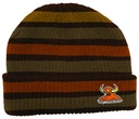 TOY MACHINE MULTI STRIPE BEANIE ORANGE