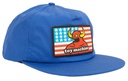 TOY MACHINE AMERICAN MONSTER SNAPBACK BLUE