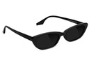 GLASSY HOOPER BLACK POLARIZED SUNGLASSES