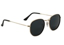 GLASSY HUDSON BLACK/GOLD POLARIZED SUNGLASSES