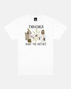 THRASHER X TOY MACHINE B.T.H. WHITE SS M