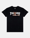 THRASHER X TOY MACHINE PYRAMID BLACK SS L