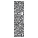 GRIZZLY 9" SNOW CAMO BLACK PERFORATED SHEET