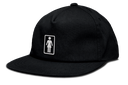 GIRL OG 93 TIL 5 PANEL HAT BLACK