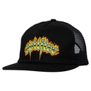 SPITFIRE CHROME VENOM SNAPBACK HAT BLACK