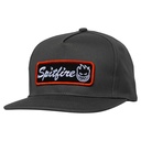 SPITFIRE COURIER PATCH SNAPBACK HAT CHARCOAL/BLACK