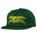 ANTI-HERO BASIC EAGLE SNAPBACK HAT GREEN/YELLOW