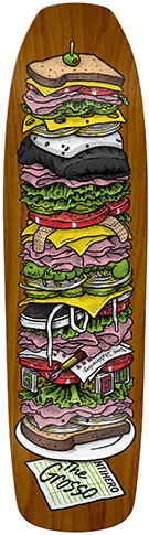 ANTI-HERO GROSSO DAGWOOD ROAST BEEF SHAPED DECK 9.25