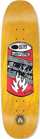 BLACK LABEL TEAM 35 YEARS CAN SHAPED DECK 8.88