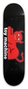 TOY MACHINE TEAM DEVIL CAT DECK 7.62