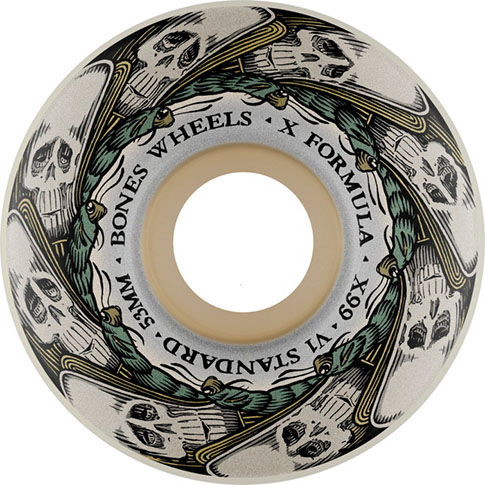 BONES X-FORMULA BUTTERFLY EFFECT V1 STANDARD 53MM 99A (Set of 4)