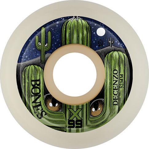 BONES X-FORMULA DECENZO CAT EYE CACTI V5 SIDECUT 52MM 99A (Set of 4)