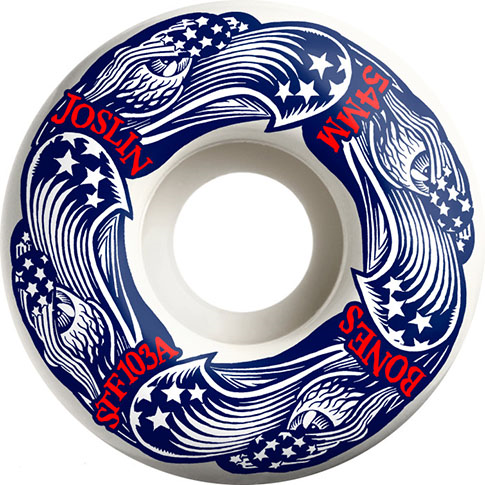 BONES STF JOSLIN FREEDOM FOREVER V1 STANDARD 54MM 103A (Set of 4)