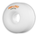 MINI LOGO HYBRID A CUT WHITE 53MM 90A (Set of 4)