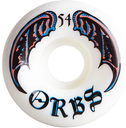 ORBS SPECTERS WHITE 54MM 99A (Set of 4)