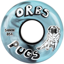 ORBS PUGS BLACK/BLUE SWIRL 54MM 85A (Set of 4)