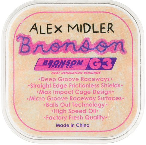 BRONSON SPEED CO. G3 ALEX MIDLER PRO BEARINGS 8 PK