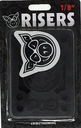 PIG 1/8" HARD RISERS BLACK