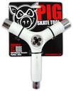 PIG TRI-SOCKET THREADER SKATE TOOL WHITE