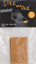 STICK & FLICK BROWN SUEDE PEEL AND STICK SHOE PATCH