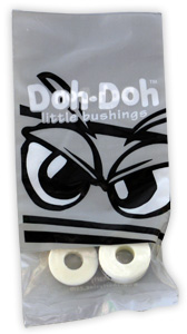 SHORTY'S BUSHINGS DOH DOHS WHITE 98A (4 PER PACK)