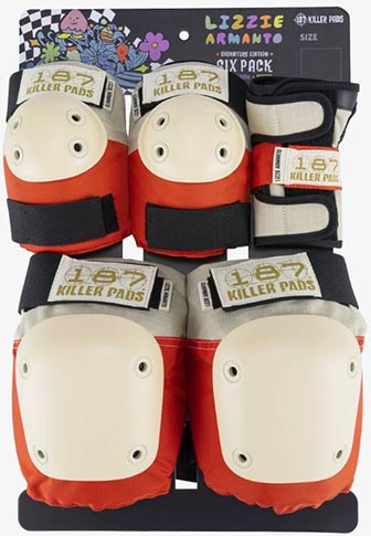 187 KILLER PADS 6 PACK LIZZIE ARMANTO S/M