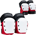 PRO TEC STREET KNEE/ELBOW PAD SET RED/WHITE/BLACK S