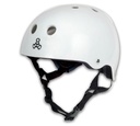 TRIPLE 8 HELMET SWEATSAVER WHITE MATTE S