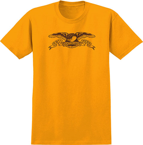 ANTI-HERO BASIC EAGLE GOLD/BROWN SS M