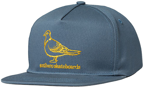 ANTI-HERO BASIC PIGEON SNAPBACK HAT SLATE