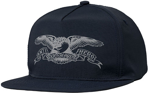 ANTI-HERO BASIC EAGLE SNAPBACK HAT NAVY