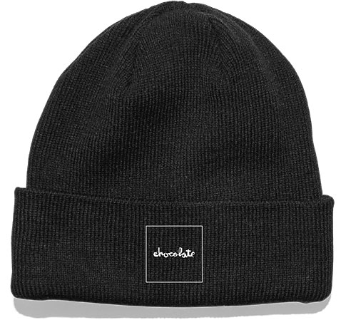 CHOCOLATE OG SQUARE BEANIE BLACK