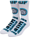 HUF H-CLASS SOCKS WHITE